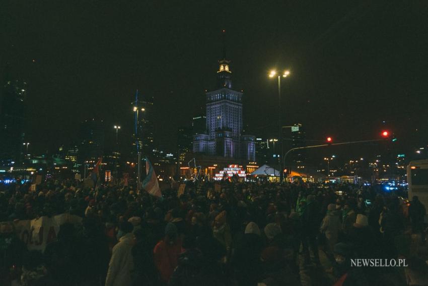 Strajk Kobiet 2021: Czas próby - manifestacja w Warszawie