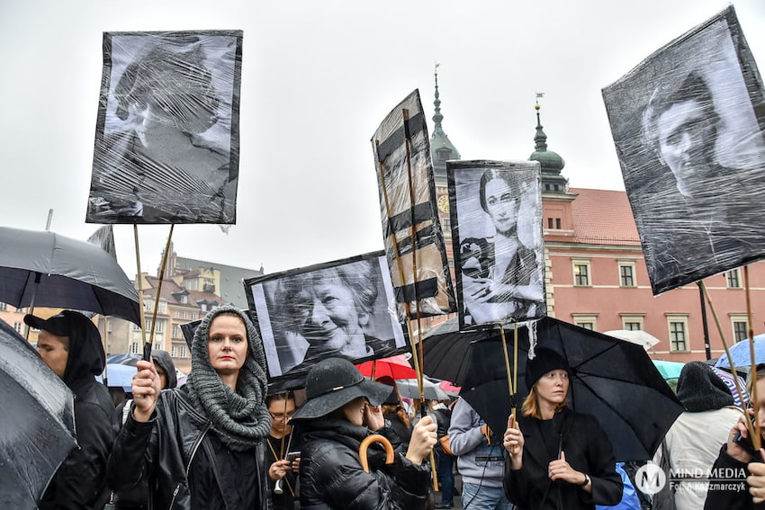 Czarny Poniedziałek w Warszawie