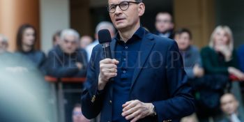 Wybory Samorządowe 2024: Mateusz Morawiecki w Legnicy