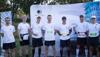 Maratonczycy z druzyny DoubleTree by Hilton Wroclaw