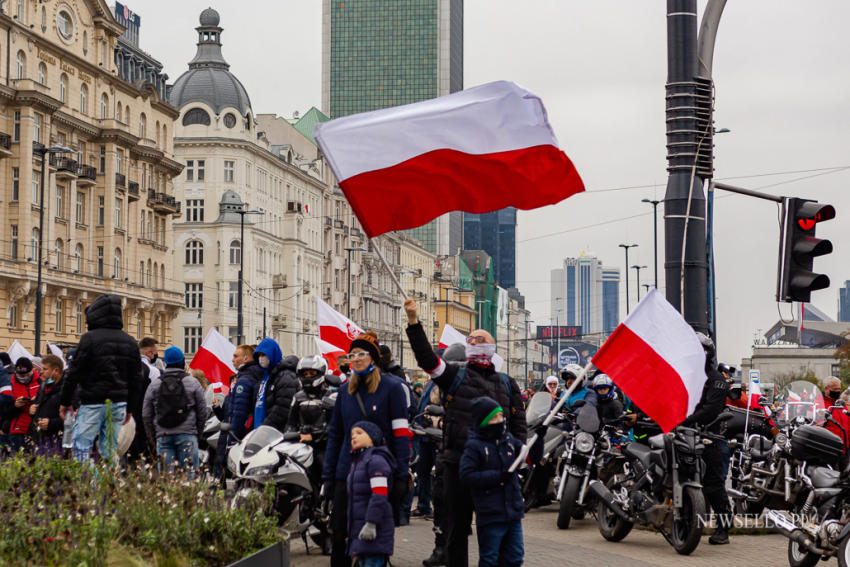 Marsz Niepodległości w Warszawie