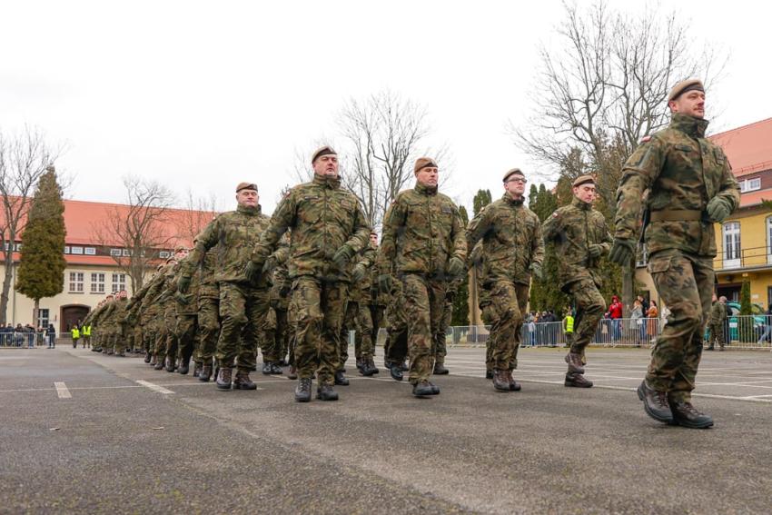 Uroczysta przysięga wojskowa WOT we Wrocławiu