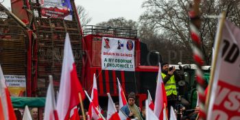 Protest rolników we Wrocławiu