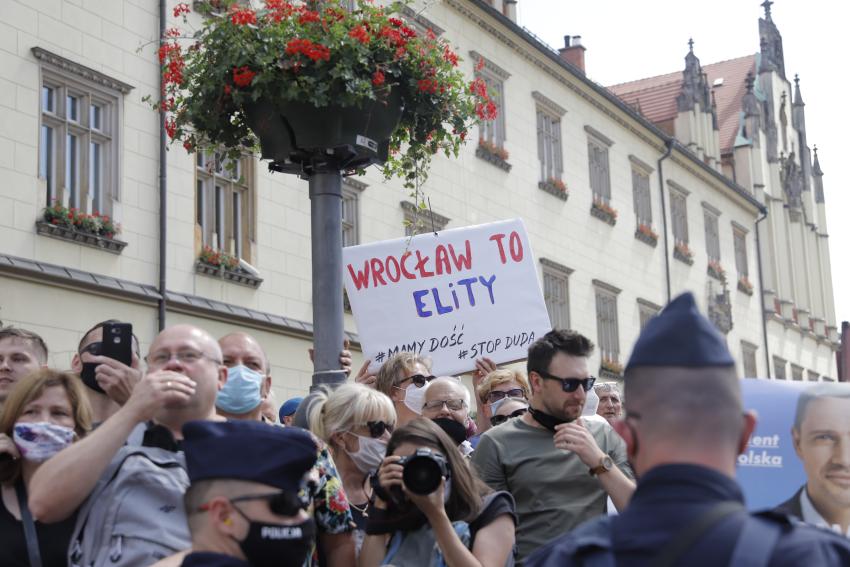 Andrzej Duda we Wrocławiu