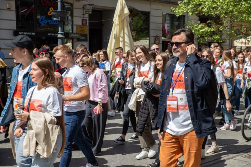 Pochód juwenaliowy w Łodzi