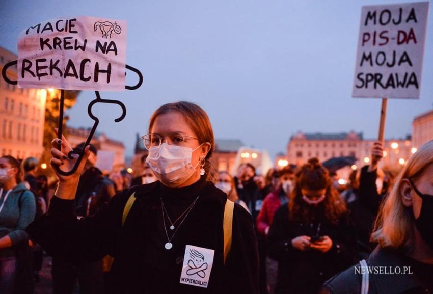 Strajk Kobiet - manifestacja w Poznaniu