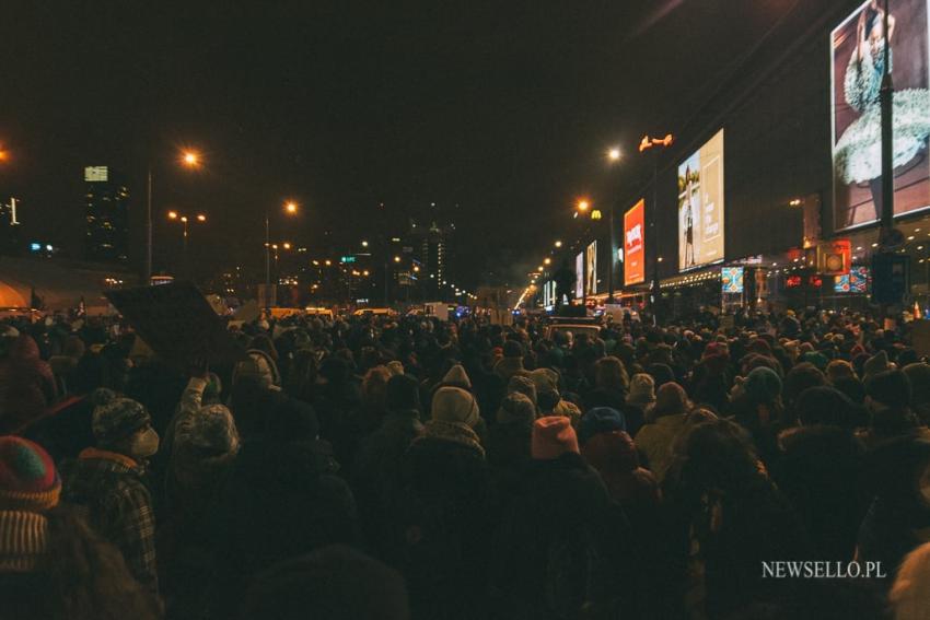 Strajk Kobiet 2021: Czas próby - manifestacja w Warszawie