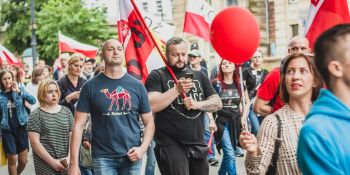Strajk przedsiębiorców w Warszawie