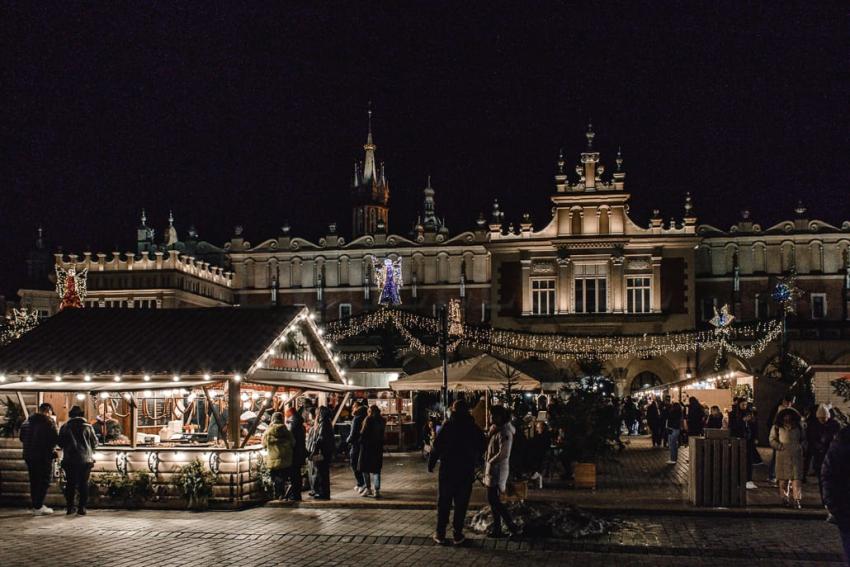 Iluminacje Świąteczne w Krakowie