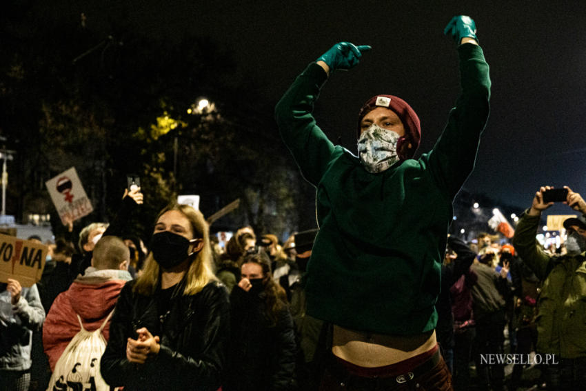 Strajk Kobiet - manifestacja w Warszawie