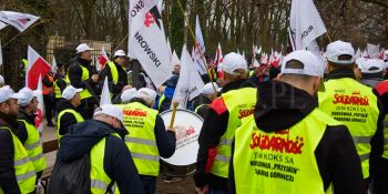 Starcia rolników z policją w Warszawie