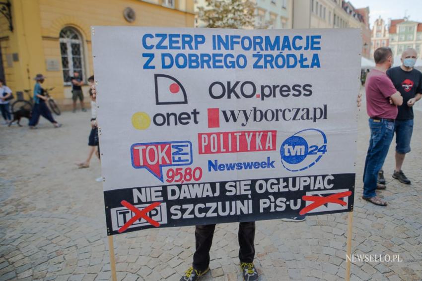 Wolne Media, Wolni Ludzie - manifestacja we Wrocławiu