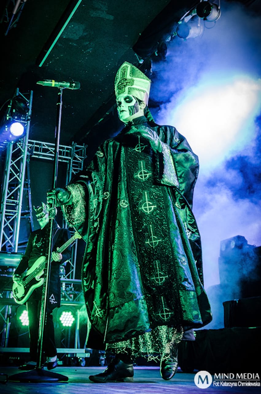 Warszawa: Koncert zespołu Ghost