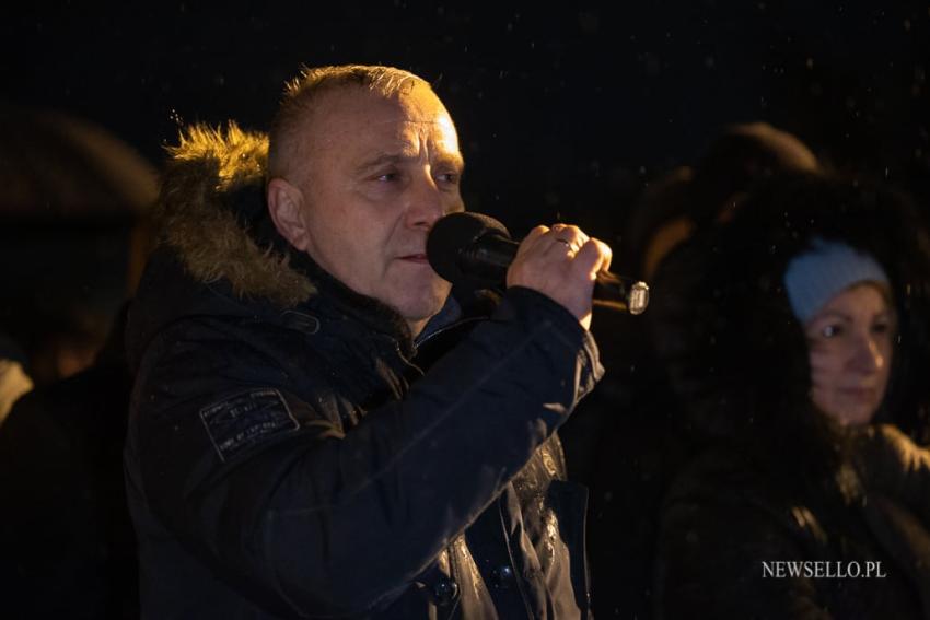 Wolne media - protest we Wrocławiu