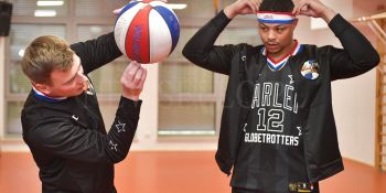 Harlem Globetrotters i WKS Śląsk w Dobrzykowicach