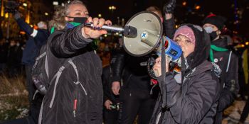 Strajk Kobiet 2021: Czas próby - manifestacja w Warszawie