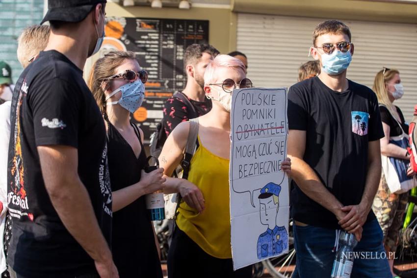 Protest LGBT: Gdańsk solidarny z Margot