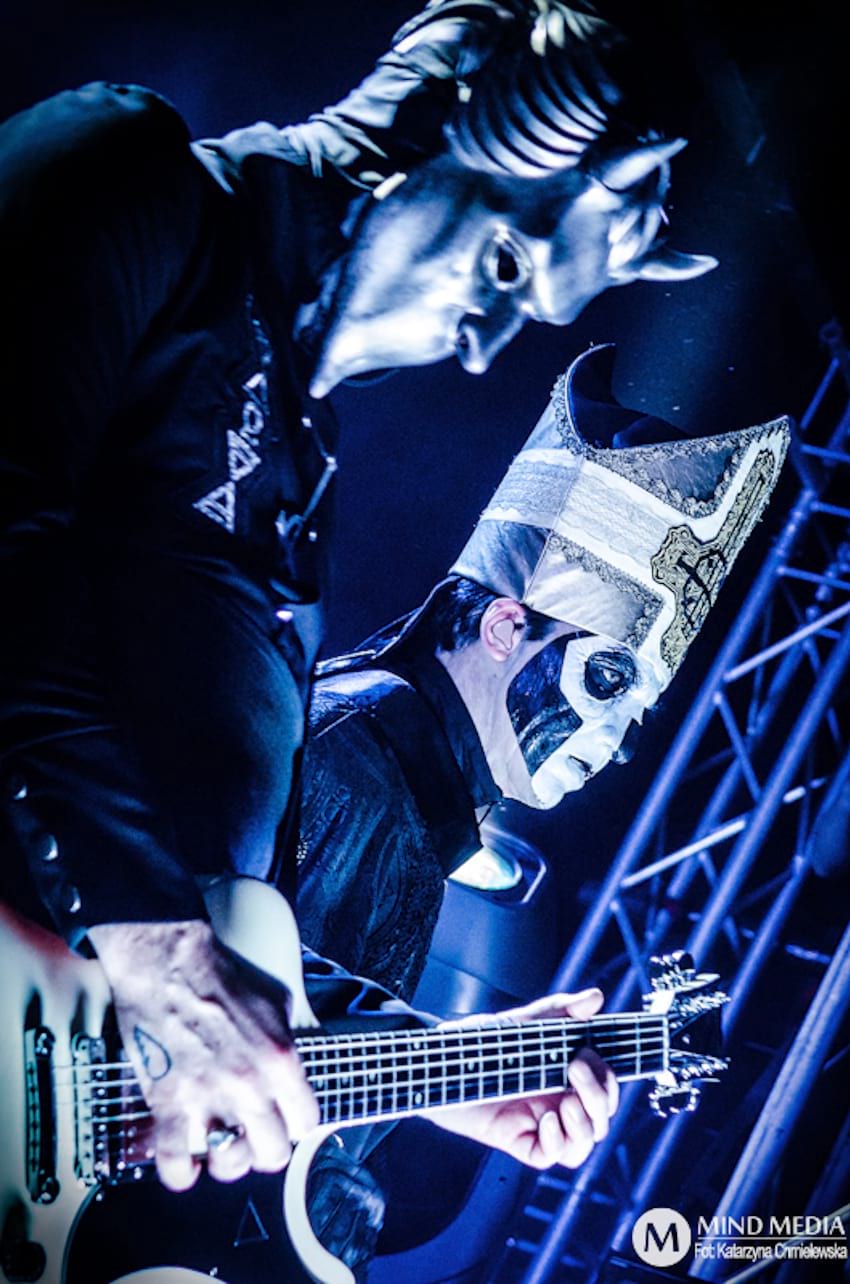 Warszawa: Koncert zespołu Ghost