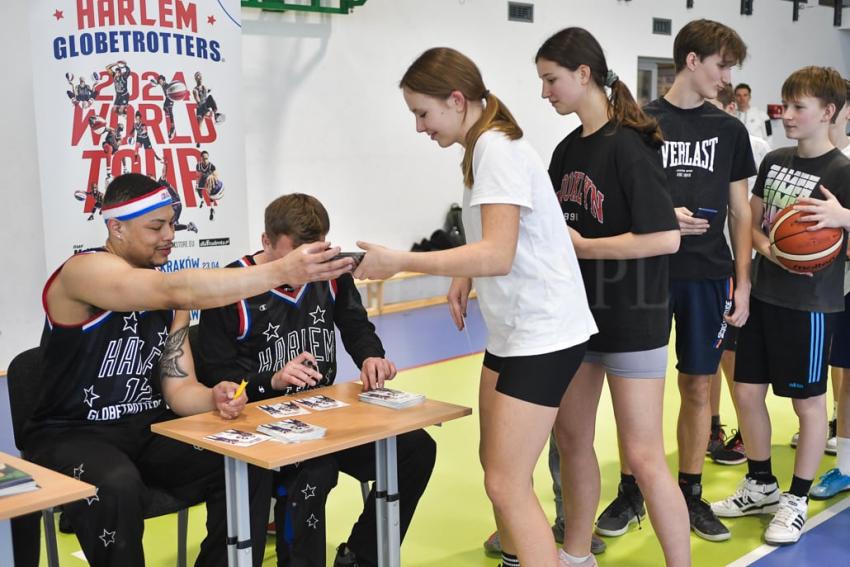 Harlem Globetrotters i WKS Śląsk w Dobrzykowicach