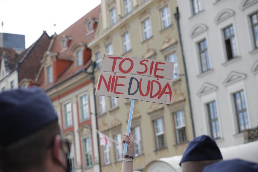 Andrzej Duda we Wrocławiu