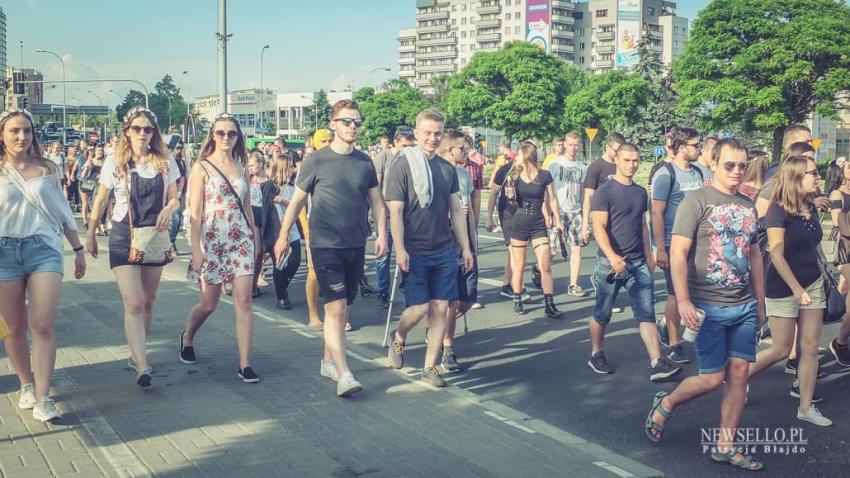 Korowód studentów w Rzeszowie