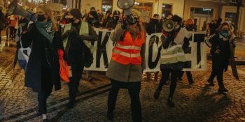 Strajk Kobiet 2021: NIE dla pseudo wyroku - manifestacja we Wrocławiu