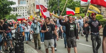 Strajk przedsiębiorców w Warszawie