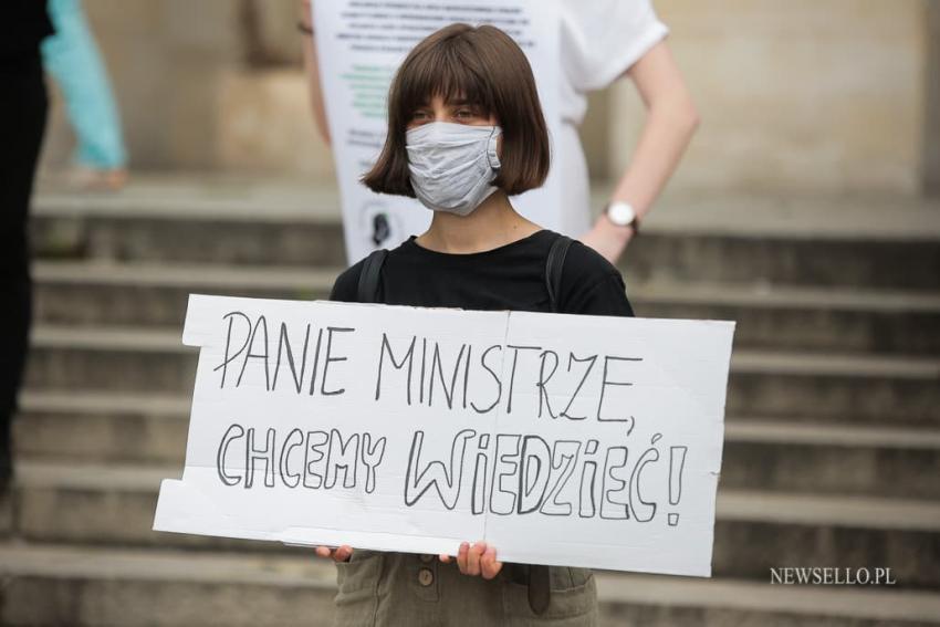 Protest Extinction Rebellion we Wrocławiu