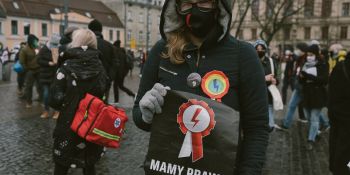 Strajk Kobiet: Mamy prawo! - manifestacja w Krakowie