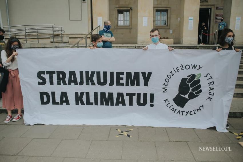 Protest Extinction Rebellion we Wrocławiu