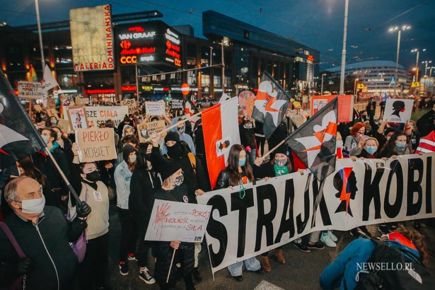 Strajk Kobiet: Blokada Wrocław