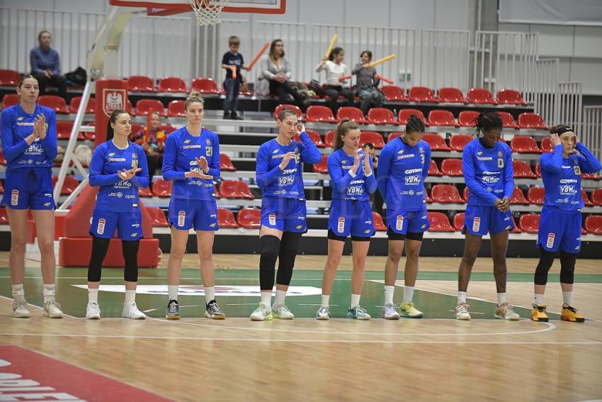 1KS Ślęza Wrocław - VBW Arka Gdynia 42:83