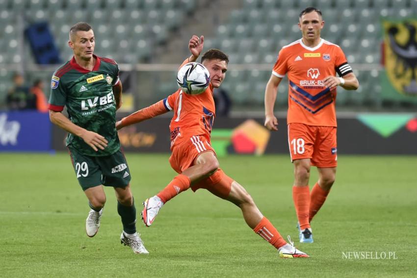 Śląsk Wrocław - Bruk-Bet Termalica Nieciecza 0:1.