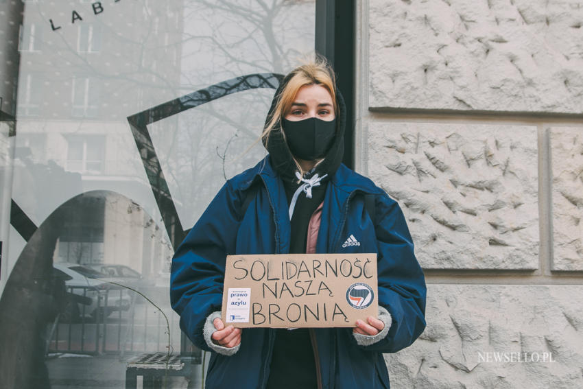 Świat przeciw rasizmowi i faszyzmowi - protest w Warszawie