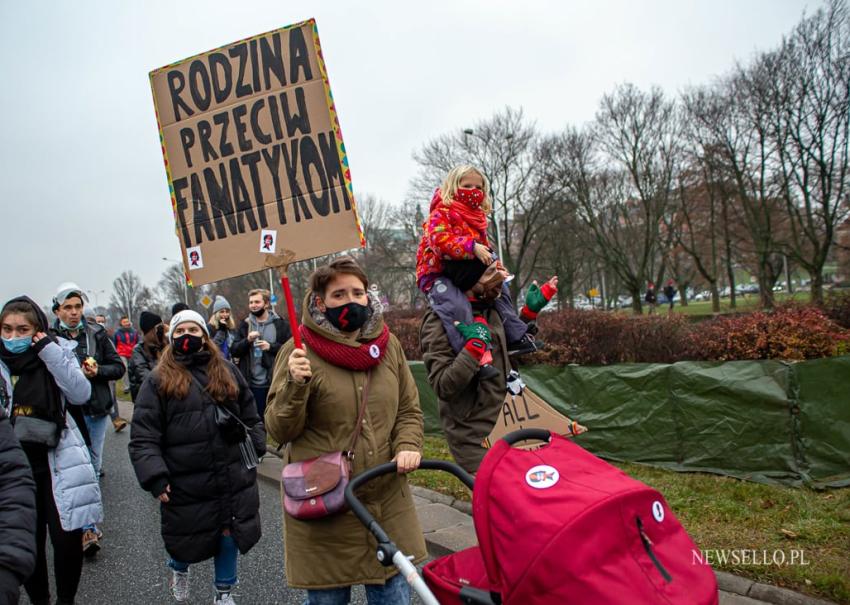 Strajk Kobiet: Idziemy po wolność. Idziemy po wszystko - manifestacja w Warszawie