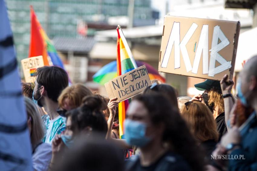 Protest LGBT: Gdańsk solidarny z Margot