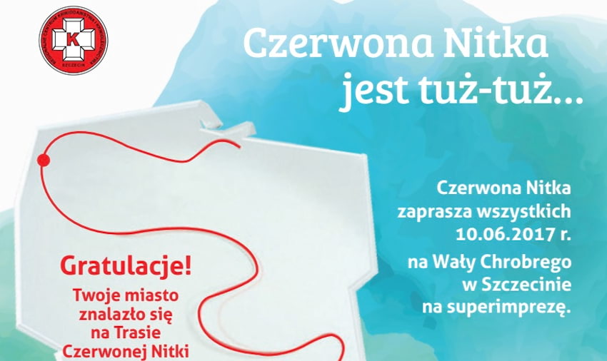„Trasa Czerwonej Nitki” już 10 czerwca w Szczecinie!