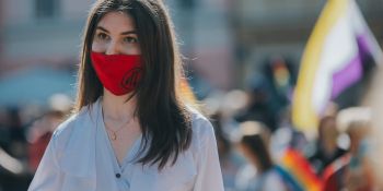 Stop przemocy wobec osób LGBTQIA+ - manifestacja we Wrocławiu