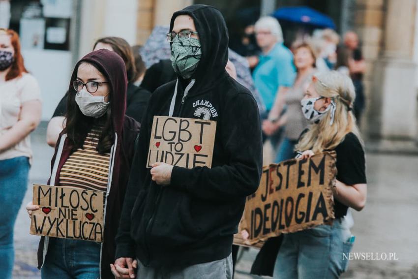 Manifestacja we Wrocławiu: LGBT to ludzie