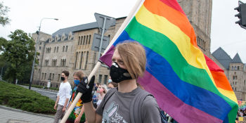 Protest przeciwko "Karcie Nienawiści" w Poznaniu