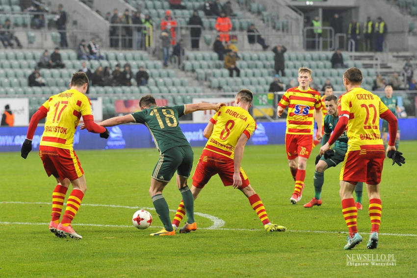 Śląsk Wrocław - Jagiellonia Białystok 1:0