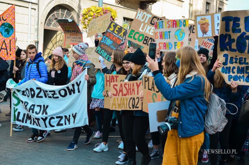 Młodzieżowy Strajk Klimatyczny w Łodzi