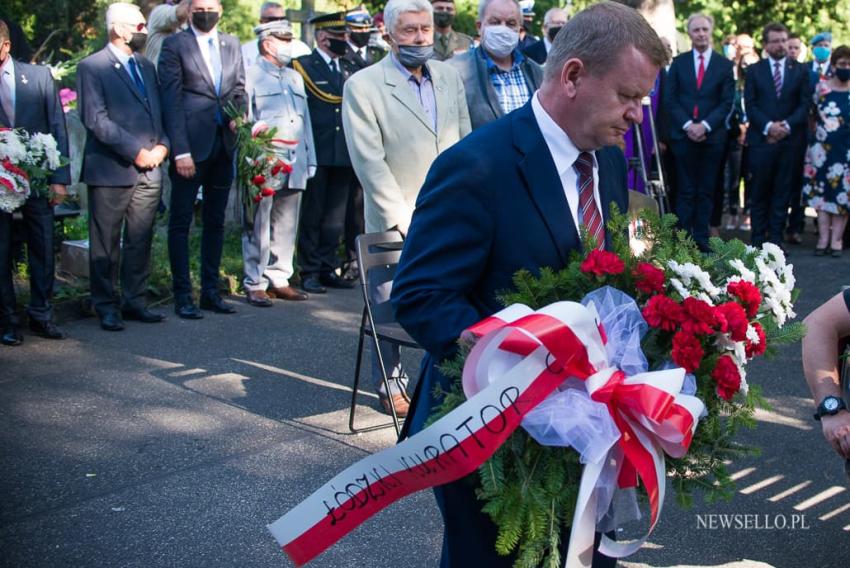 Obchody 76. rocznicy Powstania Warszawskiego - Łódź