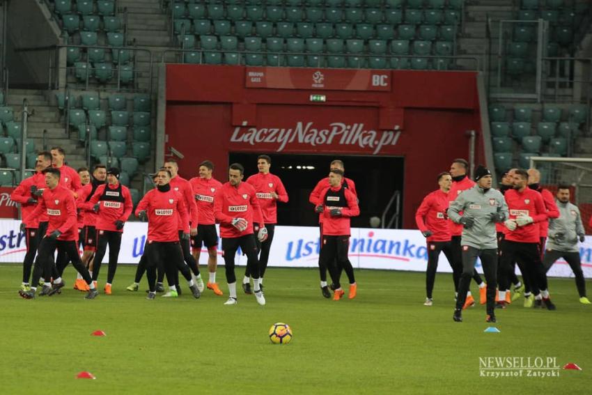 Polska - Nigeria trening - Polska