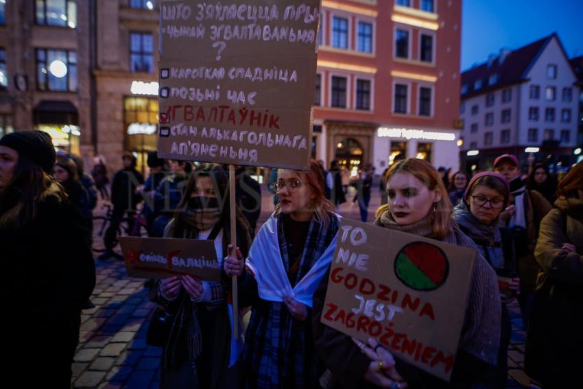 Miała na imię Liza - protest we Wrocławiu