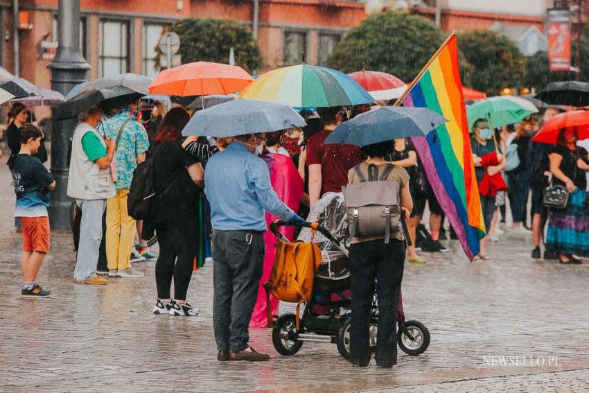 Manifestacja we Wrocławiu: LGBT to ludzie