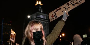Strajk Kobiet 2021: Czas próby - manifestacja w Warszawie
