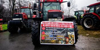 Ogólnopolski protest rolników na Dolnym Śląsku