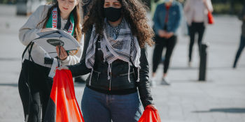 Wolna Palestyna - manifestacja we Wrocławiu