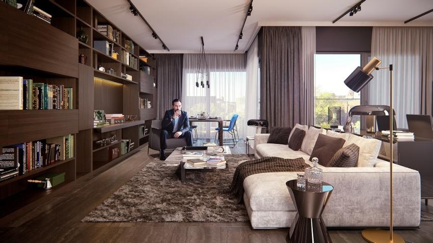 Penthouse – luksusowe mieszkanie i aranżacja na najwyższym poziomie [fot. materiały prasowe]